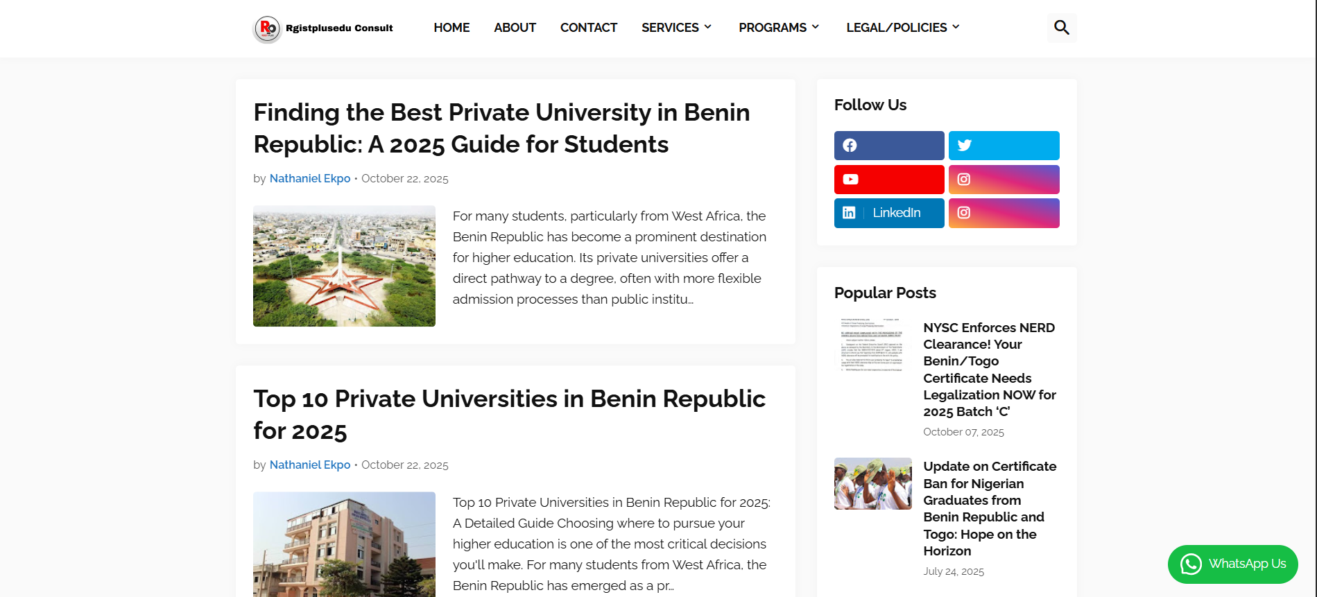 Applicant Management Portal